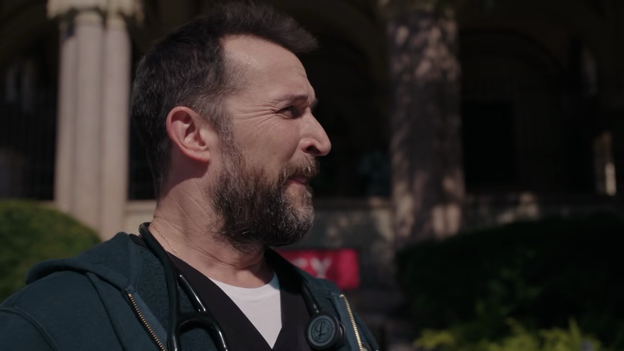 Robby outside the PTMC ER entrance